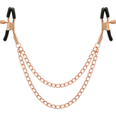 COQUETTE CHIC DESIRE - FANTASY METAL METELONS CLIPS WITH CHAIN